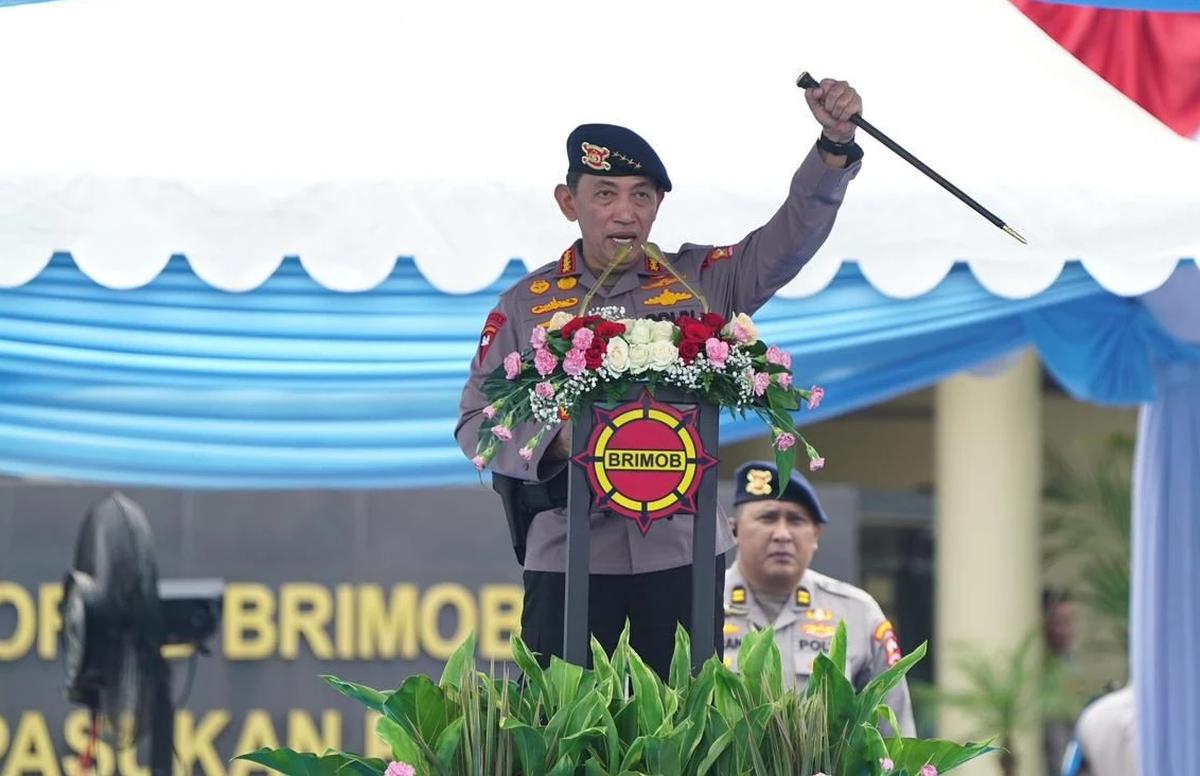 FOTO: Kapolri Buka Rakernis Brimob 2026 Tekankan Kesiapan Tugas