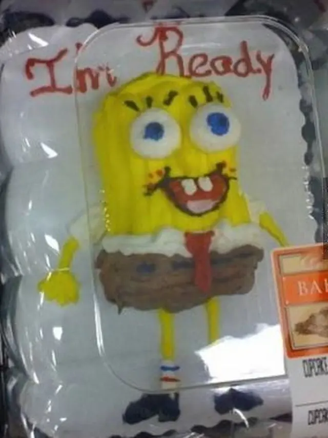 6 Potret Kue Spongebob Gagal Ini Tak Sesuai Ekspektasi, Bikin Kecewa