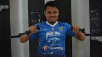 Gelandang Persib Bandung, Dedi Kusnandar. (Bola.com/Erwin Snaz)