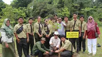 Menyemai Harapan, Belantara dan Siswa Tanam Pohon Langka di Riau