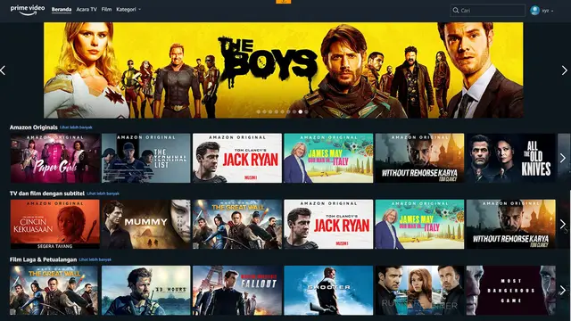 Prime Video Indonesia. (Foto: Prime Video)