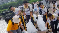 KKP dan DANA Bersih-Bersih Pantai Bali, Kumpulkan 317 Kg Sampah