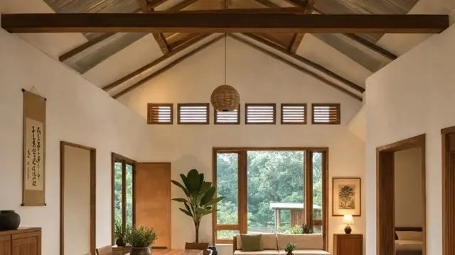 Inspirasi Rumah Kampung Minimalis untuk Slow Living (AI Generated)