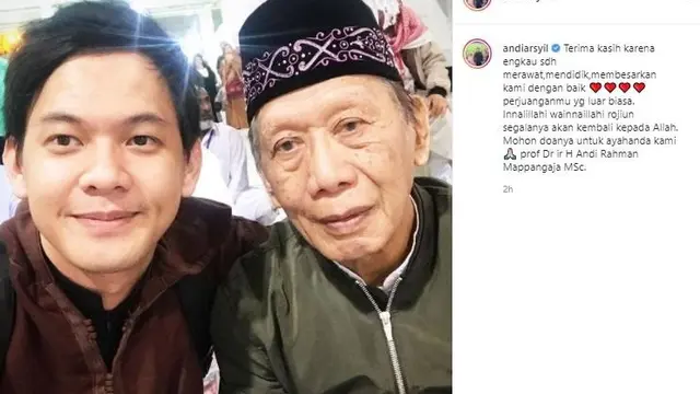 Andi Arsyil dan ayahnya
