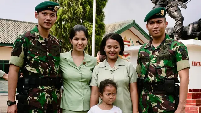 Kini Jadi Istri Menteri, 6 Potret Beda Pesona Annisa Pohan saat Pakai Seragam Persit Vs Ikawati ATR/BPN