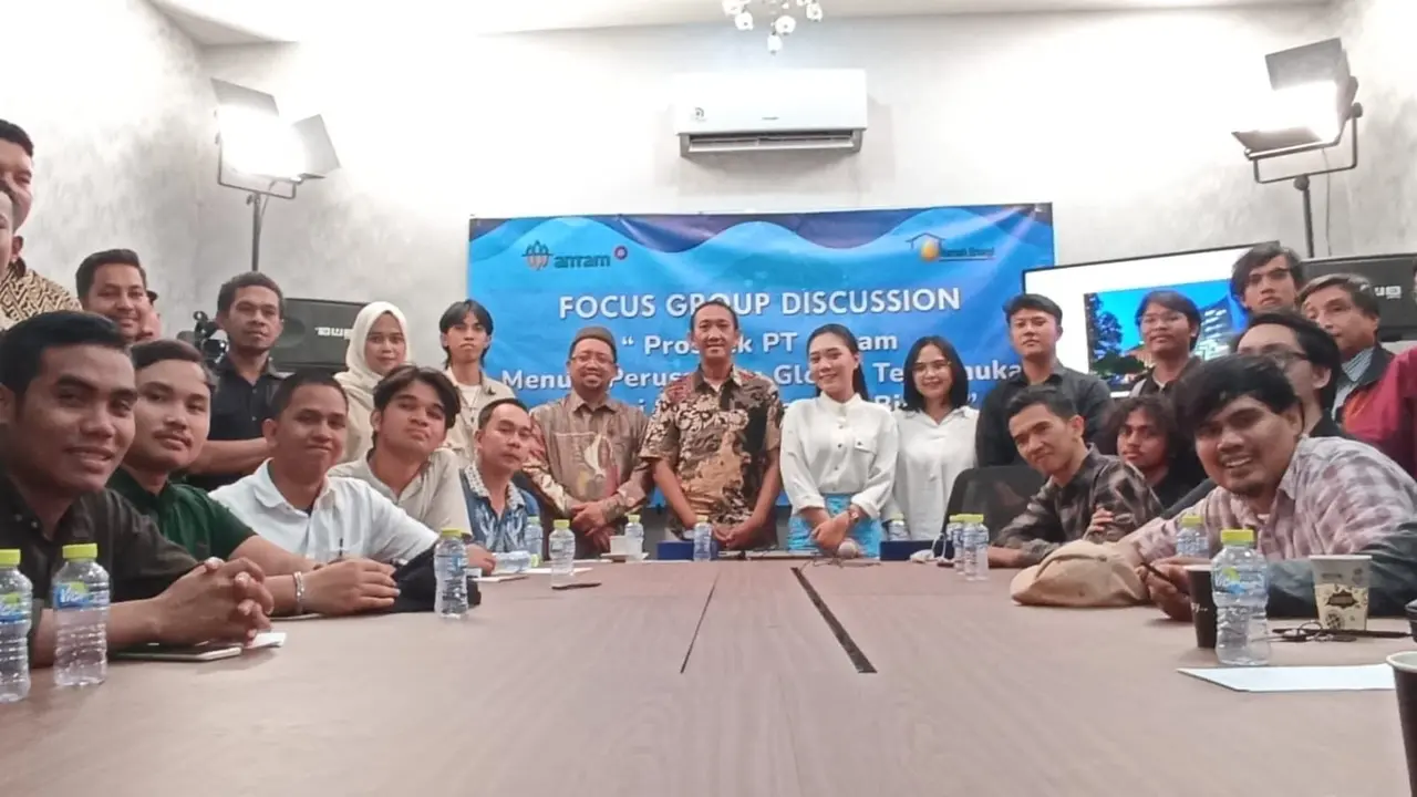 Yayasan Rumah Energi bekerja sama dengan PT Aneka Tambang Tbk (Antam) menyelenggarakan Focus Group Discussion (FGD)