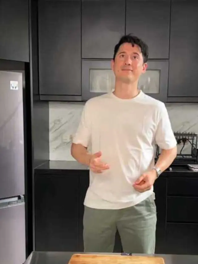Potret Dapur Steffi Zamora dan Nino Fernandez, Nuansa Monokromnya Simpel dan Estetik/ TikTok @ninofernandez__