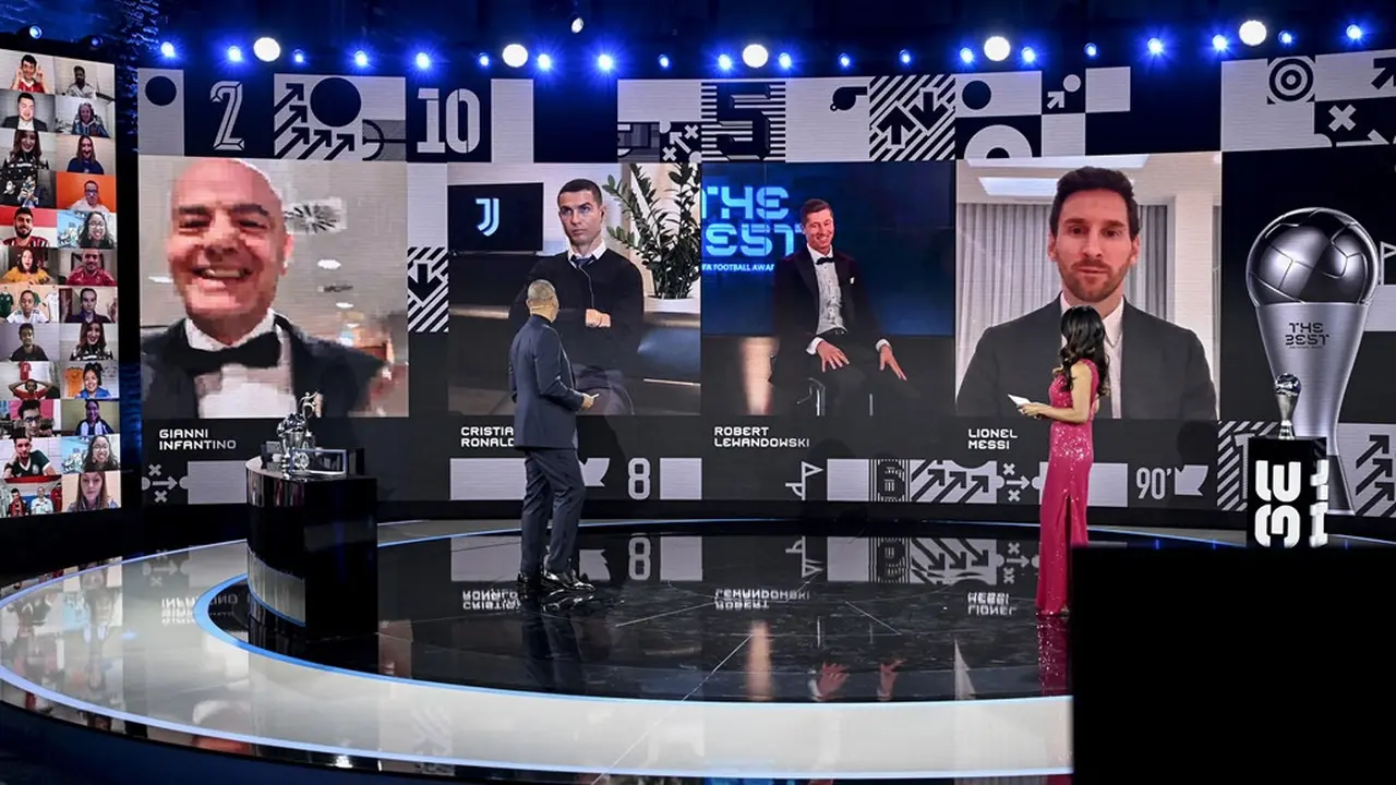 Lionel Messi dan Cristiano Ronaldo.