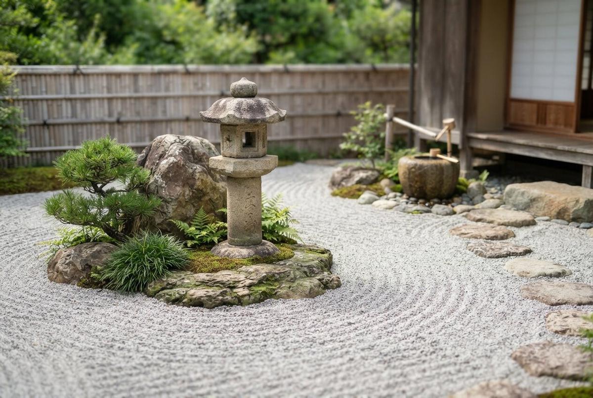 Gravel Garden Ala Jepang yang Mudah Ditiru di Rumah