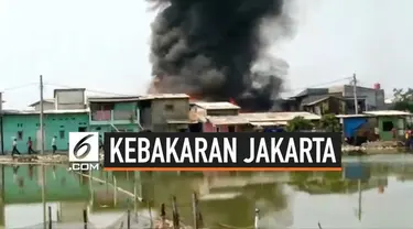 Sebuah kebakaran melanda puluhan rumah kontrakan di sebuah permukiman padat penduduk di Jakarta Utara. Satu orang meninggal dunia, dan beberapa dirawat di tumah sakit. Banyak warga histeris karena rumahnya hangus terbakar