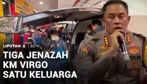 Tiga Jenazah KM Virgo Diidentifikasi Merupakan Satu Keluarga