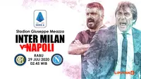 INTER MILAN VS NAPOLI (Liputan6.com/Abdillah)