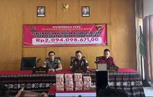 Kejari Manggarai Barat Setor Rp2 Miliar Uang Korupsi ke Kas Negara