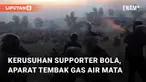Kejadian miris kembali terjadi ketika aparat tembakkan gas air mata ke arah supporter bola. Aksi tersebut terjadi setelah pertandingan Gresik United vs Deltras usai