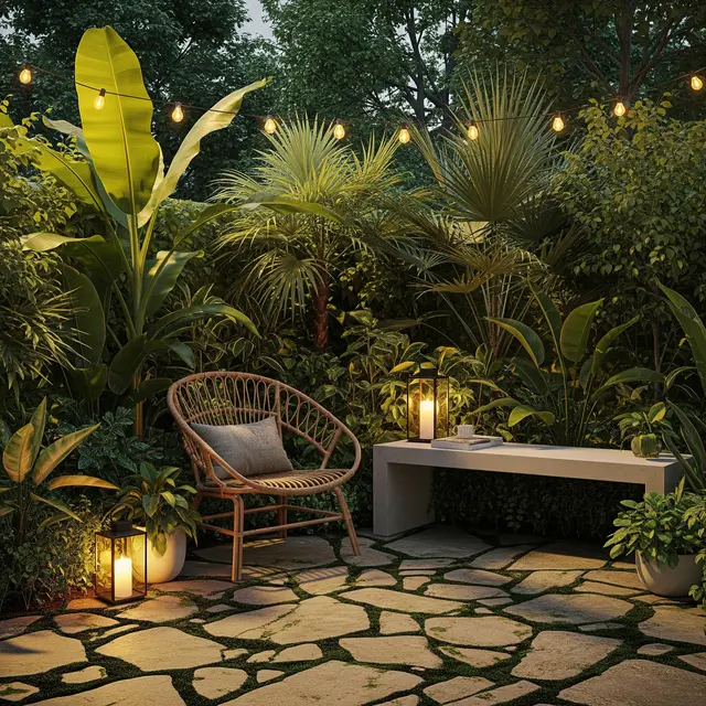 Desain Teras Kecil Belakang Rumah Jadi Spot Chill