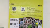 Tac_Tiles di Design Matters Lab, sebuah kolaborasi inovatif antara lima desainer Indonesia dan lima desainer Eropa bersama lima micro-factory di Bandung, Jumat (6/12/2024). (Liputan6.com/Khofifah Azzahro)