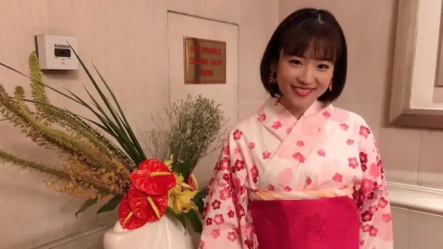 Potret Haruka Eks JKT48 Pakai Busana Tradisional Jepang, Pesonanya Kian Terpancar