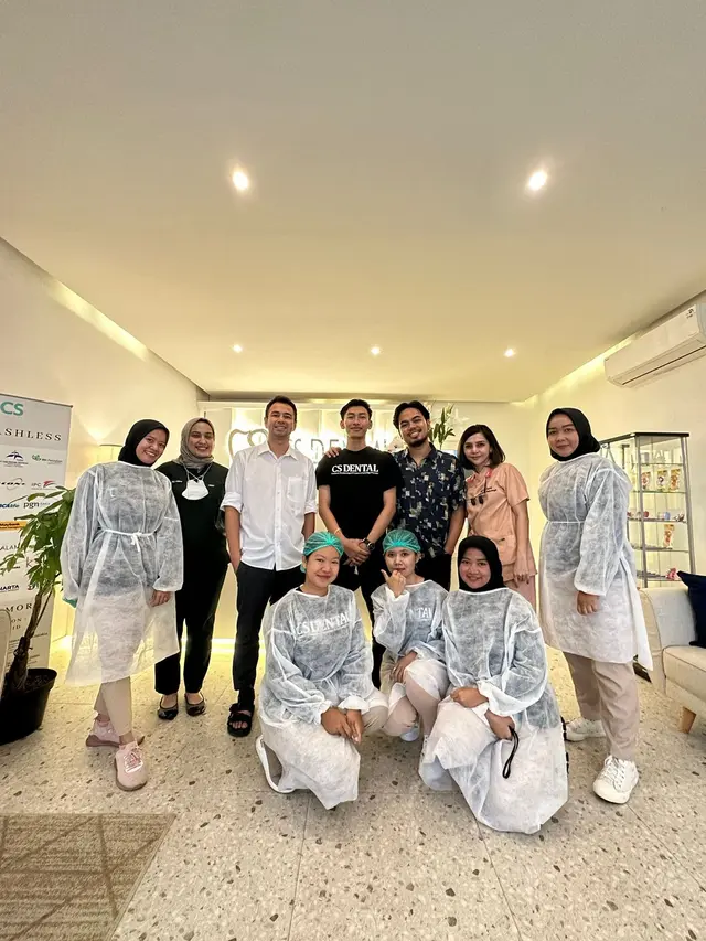 Raffi Ahmad perawatan gigi (Istimewa)