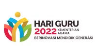 Logo Hari Guru Nasional 2022 Kemenag RI. (Sumber: Kemanag.go.id)