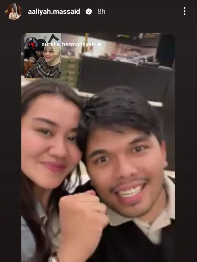 Artis dan Pacar Rayakan Malam Tahun Baru
