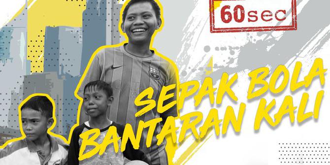 VIDEO: Sepak Bola Bantaran Kali di Jakarta