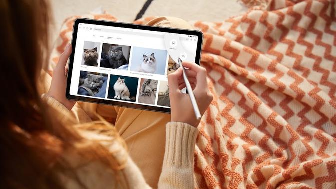 Huawei merilis tablet terbaru Huawei MatePad yang diklaim mampu menghadirkan pengalaman layaknya laptop. (Foto: Huawei Indonesia).