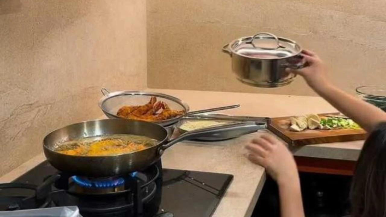 Intip Dapur Putri Titian, Inspirasi Open Kitchen Fungsional untuk Keluarga Modern