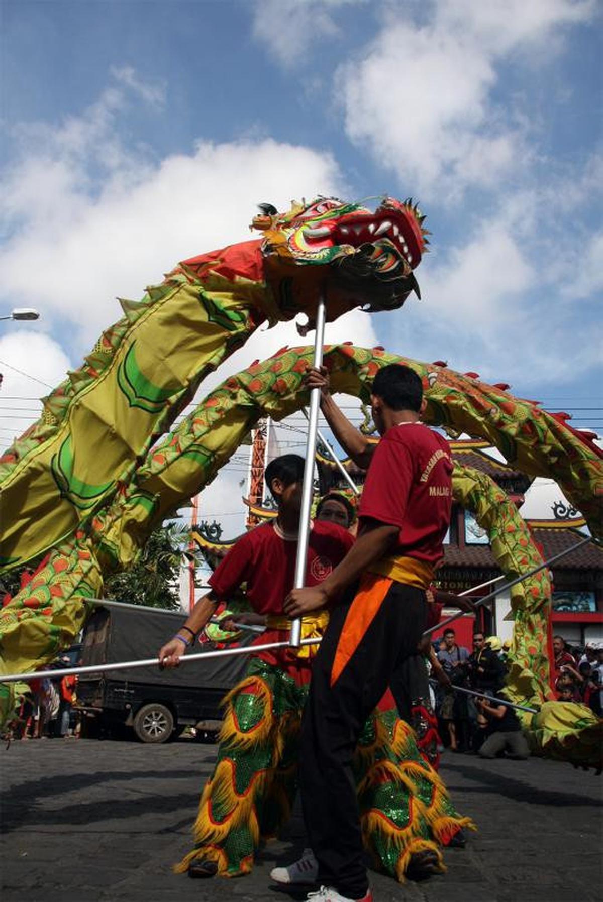 Perayaan Imlek di Eng An Kiong, Malang 