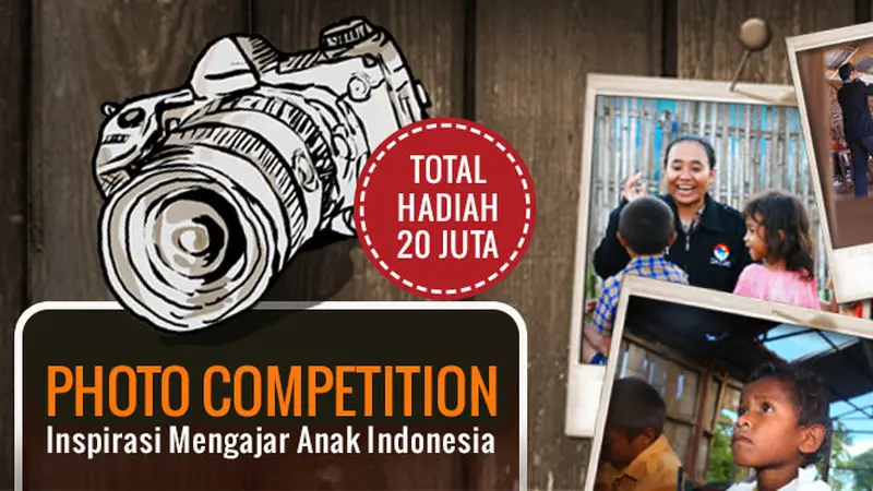 Ikuti Lomba Foto Inspirasi Mengajar Anak Indonesia