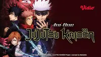 Saksikan anime Jujutsu Kaisen di Vidio. (Dok. Vidio)