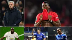 Berikut ini para pemain top dunia yang pernah diboyong Jose Mourinho dengan harga selangit. Diantaranya, Paul Pogba, Romelu Lukaku dan Didier Drogba. (Foto Kolase AFP)