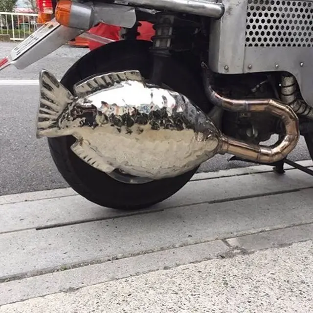 Punya Desain Absurd, Ini 7 Potret Modifikasi Knalpot Motor yang Nyeleneh