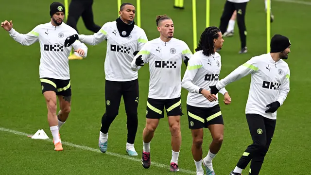 Manchester City Bersiap Hadapi RB Leipzig di 16 Besar Liga Champions