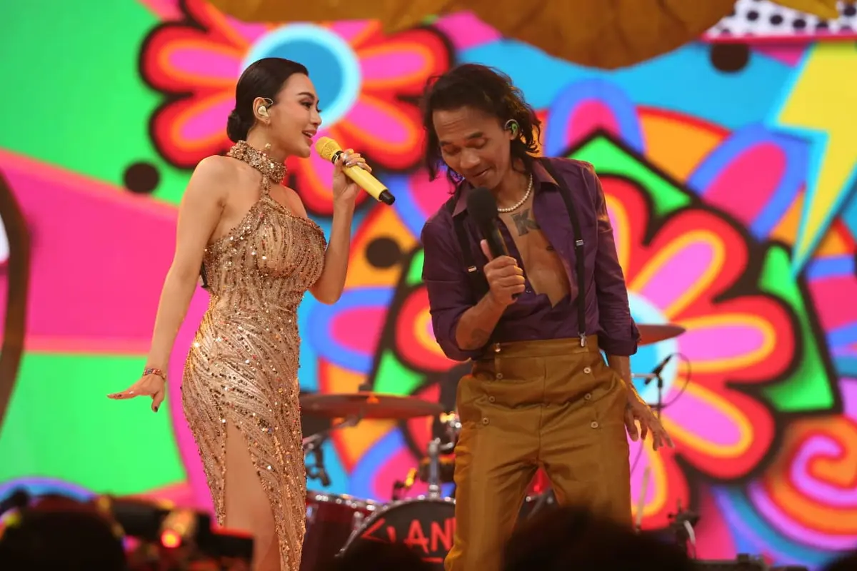 Slank duet dengan Wika Salim (Istimewa)