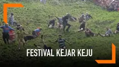 Cheese Rolling Race, salah satu balapan yang menjadi agenda tahunan di Inggris. Dengan iming-iming keju Double Cheese Gloucester seberat 4 kg, para peserta berlarian untuk cepat sampai di bawah bukit Cooper’s Hill.