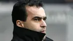 Swansea City's Manager Roberto Martinez looks on from the sidelines against Fulham during the F.A Cup fifth round match at The Liberty Stadium in Swansea on February 14, 2009. AFP PHOTO / Glyn Kirk 
