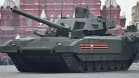 Tank Canggih Rusia Mampu Hancurkan Pertahanan Negara NATO? (AFP)