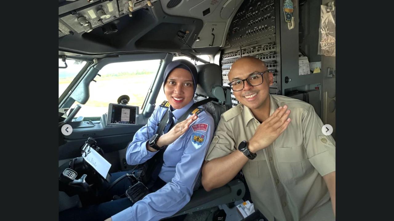 Sosok Pilot Perempuan di Balik Penerbangan Presiden Prabowo ke Berbagai Negara