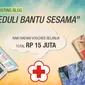 Lomba menulis blog berhadiah voucher belajan dengan nilai total Rp 15 juta ini adalah kerjasama Citizen6 dengan PMI.