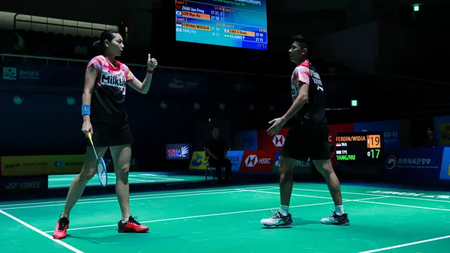 Dejan Ferdinansyah/Gloria Emanuelle Widjaja - Korea Open 2023 - Bulu Tangkis