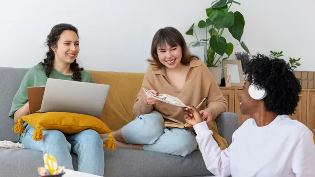 Ilustrasi Pertemanan