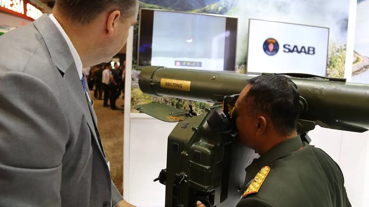 SAAB dalam Indo Defence Expo & Forum di JI-Expo Kemayoran, 7-10 November 2018 (sumber: SAAB Indonesia)