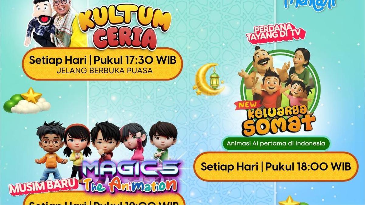 Mentari TV Hadirkan “Ramadan Ceria” untuk Temani Anak Selama Puasa Ramadan