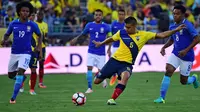 Banyak Buang Peluang, Brasil Diimbangi Ekuador