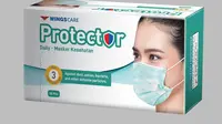 Wings Perkenalkan Produk Masker 3 ply Wingscare Protector