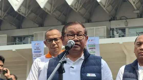 Pramono Ungkap Desain Jembatan Gembok Cinta di Rasuna Said