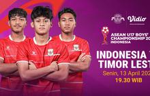 Live Streaming AFF U-17: Indonesia U-17 vs Timor Leste U-17, Eksklusif di Vidio