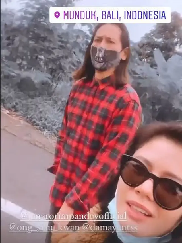 6 Potret Chef Juna dan Citra Anidya Liburan di Bali, Makin Mesra