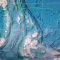 Gempa Magnitudo 7,1 mengguncang wilayah Sualwesi Utara, Rabu (18/1/2023) pukul 13.06 WIB. (Liputam6.com/ BMKG)