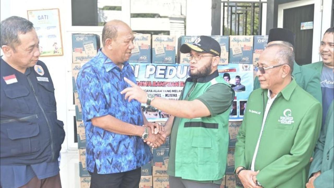 DPD RI Salurkan Bantuan Korban Banjir Langkat, Ribuan Warga Masih Terdampak